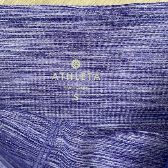 Athlete Blue/Purpleish/White Heathered Leggings Size Small Like New! - Picture 5 of 13